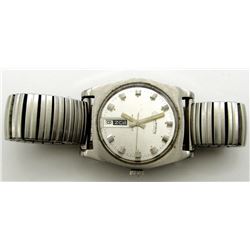 VINTAGE DUFANTE AUTOMATIC WATCH 17J RUNS!