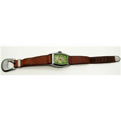 Vintage Roy Rogers Trigger 1950's Kids Wrist Watch