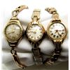 Image 1 : 3-VINTAGE LADIES WRIST WATCHES