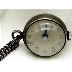 HUDSON CRYSTAL BALL PENDANT WATCH