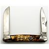Image 2 : WHITETAIL CUTLERY HANDMADE 2 BLADE FOLDING KNIFE
