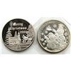 Image 1 : 2-.999 SILVER CHRISTMAS ROUNDS
