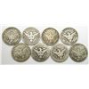 Image 2 : 8 BARBER HALF DOLLARS CIRCS