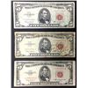 Image 1 : 3- $5 RED SEAL STAR NOTES CIRCS