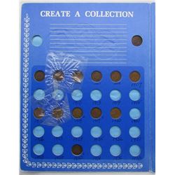 CREATE A COLLECTION CENT BOOK: (6)INDIAN CENTS,