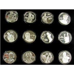22 - .999 SILVER WORLD GOLF HOFers