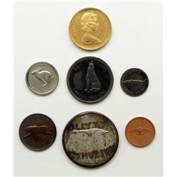 1967 CANADIAN CONFEDERATION SET WITH $20 GOLD COIN