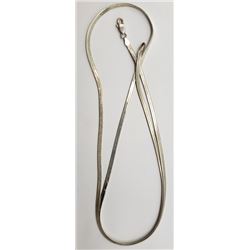 30 INCH ITALY STERLING SILVER NECKLACE/CHAIN