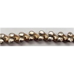8 INCH ITALY MILOR STERLING BRACELET