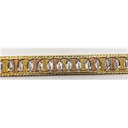 7 INCH MILOR ITALY STERLING BRACELET