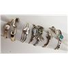 Image 1 : 7-STERLING RINGS WITH DIFFERENT DESIGNS