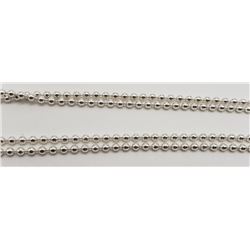 28 INCH ITALY STERLING NECKALCE/CHAIN