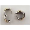 Image 2 : PAIR OF STERLING EARRINGS