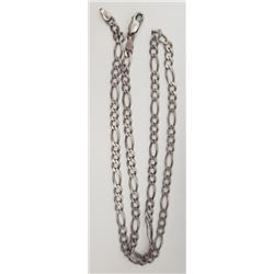 20 INCH STERLING MENS LINKED NECKLACE/CHAIN