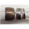 Image 1 : 3-ANTIQUE MENS STERLING RINGS
