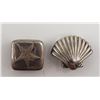 Image 1 : 2-STERLING SEASHELL CHARMS