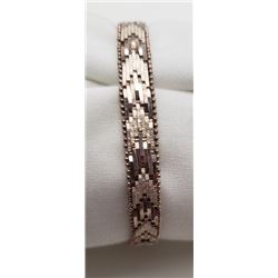 CHEVRON STERLING BRACELET