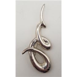 STERLING BROOCH MARKED "CNA"