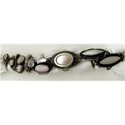 8-ANITQUE STERLING RINGS SIZES 2-8