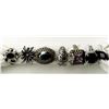 Image 1 : 7-STERLING BLING RINGS. SOME POSSILBE
