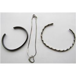 CHILDREN'S STERLING SILVER BRACELETS