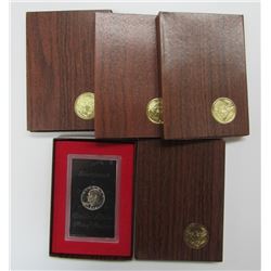 1971, 1972, 1973, 1974 SILVER PRF IKE DOLLARS