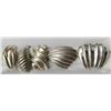 Image 1 : 5-STERLING SILVER RINGS WITH