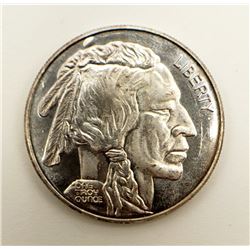 BUFFALO/INDIAN .999 SILVER 1 OZT