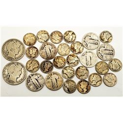 90% SILVER LOT ($9.00 FACE VALUE)
