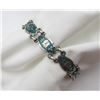 Image 1 : MEXICO STERLING PANEL BRACELET