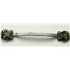Image 1 : 1 SET OF BUTTERFLY STERLING WATCH BAND TIPS