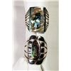 Image 1 : 2-ANTIQUE ABILONE STERLING RINGS! GORGEOUS!