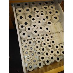 ASSORTED ROLLS OF PAPER TAPE - FD100 AND 8000