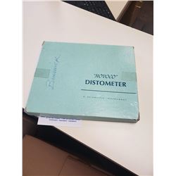 DISTOMETER CONVERSION CHART