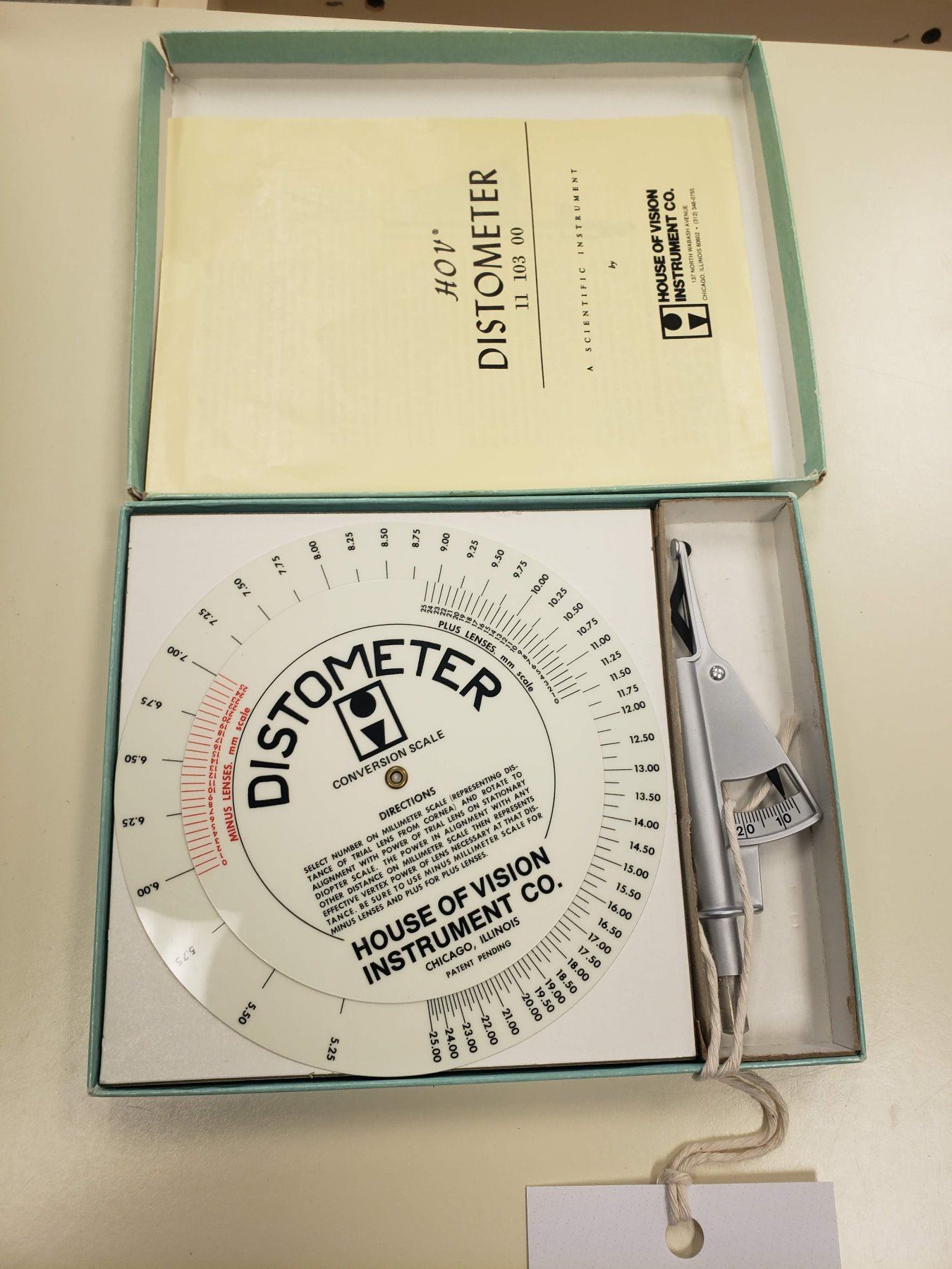 HOUSE OF VISION DISTOMETER