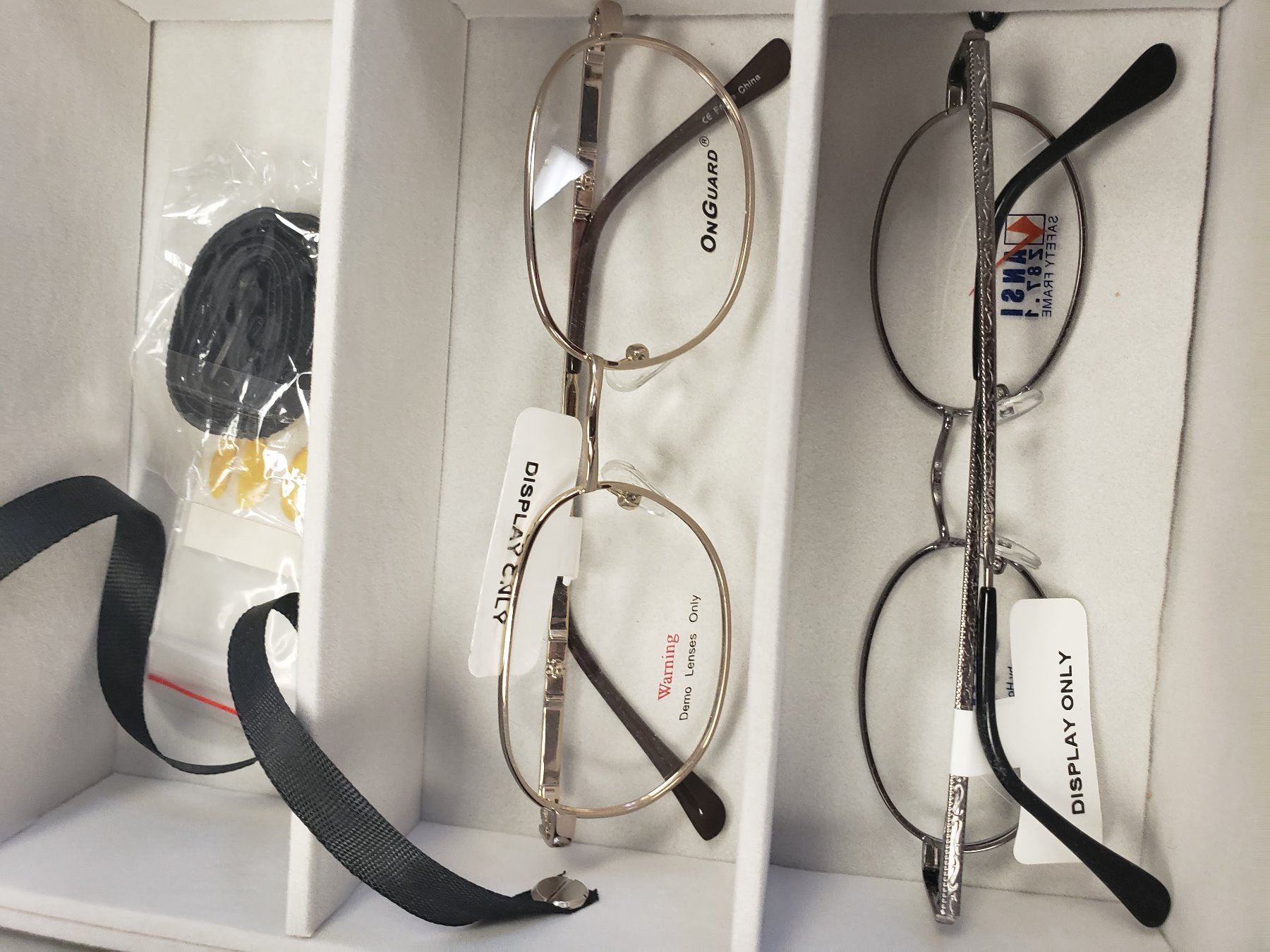 ASSORTED SAFETY GLASSES / FRAMES