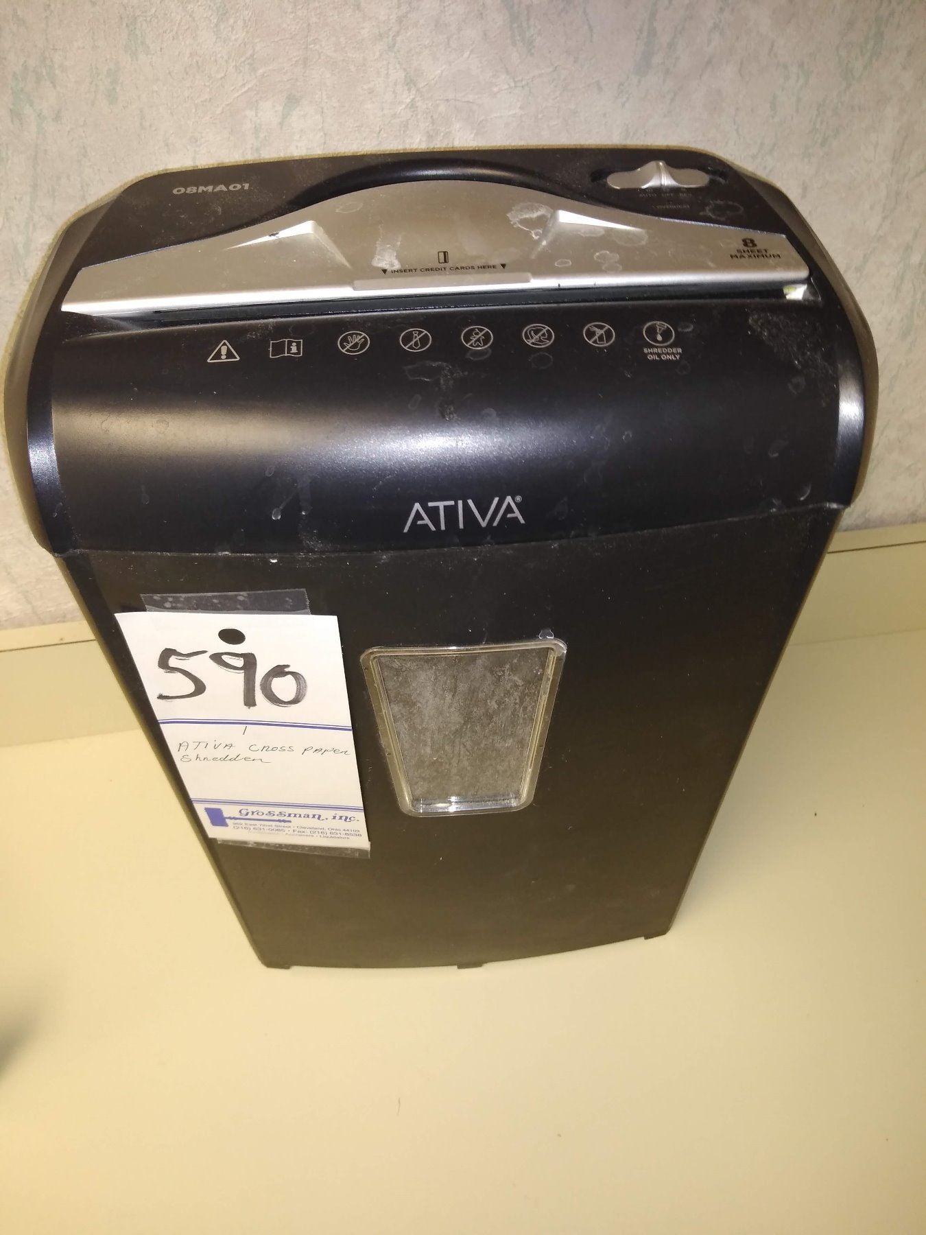 ATIVA CROSS PAPER SHREDDER