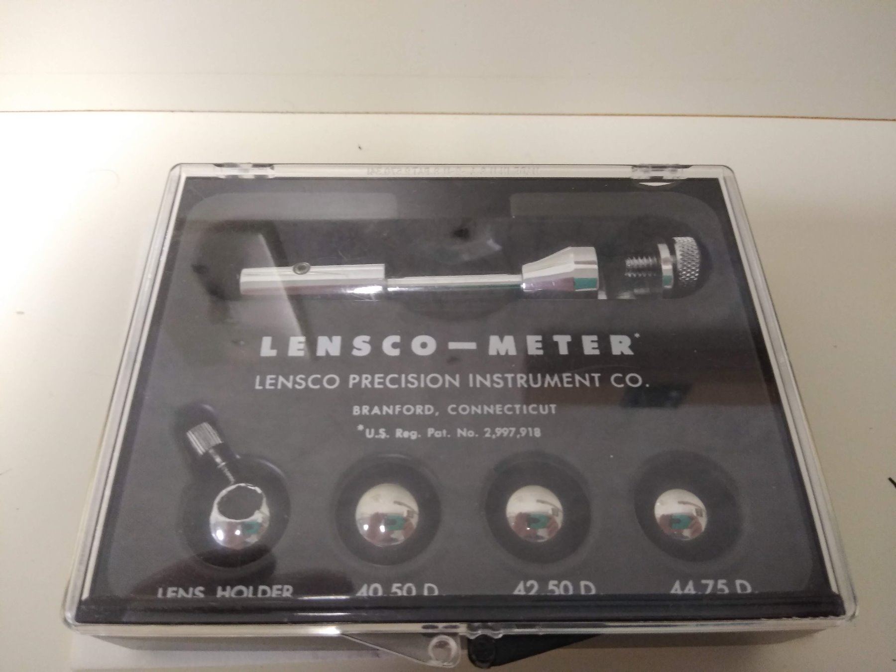 OPHTHALMIC LENSCO METER 40.50D, 42.50D, 44.75D