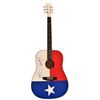 Image 1 : Ted Nugent Autographed Texas Flag Guitar