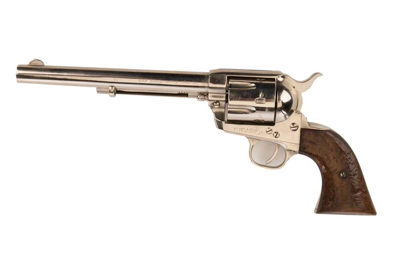 Henry Fonda 'Frank' revolver from Once Upon a Time in the West. Barnebys