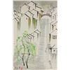 Wu Guanzhong 1919-2010 Chinese Watercolor Scroll