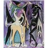 Image 1 : Wifredo Lam Cuban Surrealist Gouache on Paper
