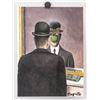 Image 2 : Rene Magritte Belgian Surrealist Gouache & Tempera