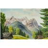 Image 5 : Max Wustner Bavarian Oil on Canvas Landscape