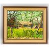 Image 2 : Canadian Oil on Canvas Signed M. Grumbacher
