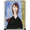 Image 2 : Amedeo Modigliani Italian Fauvist Gouache Paper