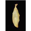 Image 1 : Chinese Agate Carved Leaf Shaped Snuff Bottle