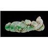 Image 2 : Burma Green Jadeite Carved Toggle