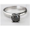 Image 1 : 10kt Black Diamond (1.17ct) Ring