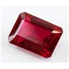 Image 2 : 30.70 Ct Emerald Cut Red Natural Ruby Gemstone